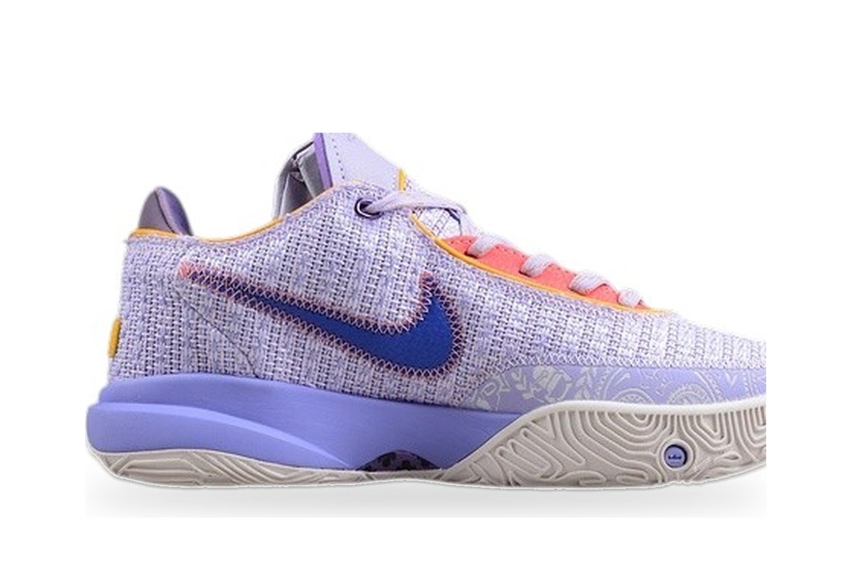 Nike LeBron 20 Lilac Purple Gold