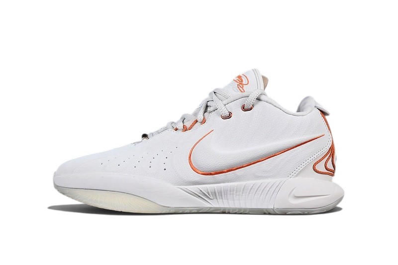 Nike LeBron 21 White Orange