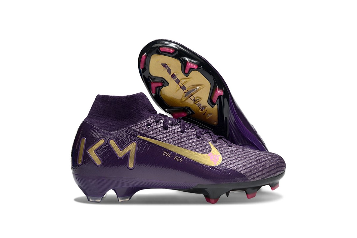 Nike Mercurial Superfly 10 Elite Mbappé FG Purple Gold