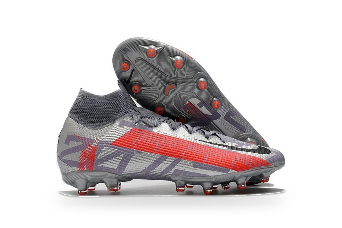 Nike Mercurial Superfly 7 Elite CR7 AG Grey Red