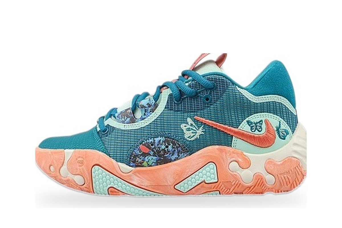 Nike PG 6 Teal Orange