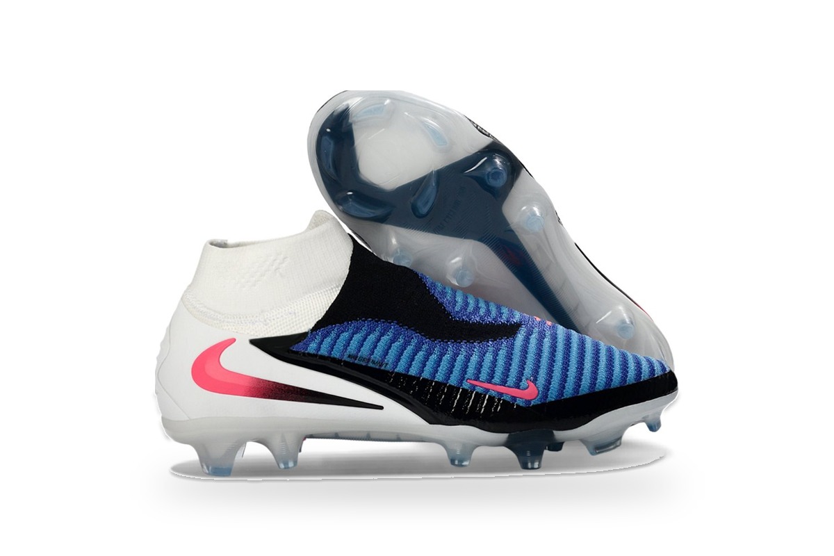Nike Phantom 6 High Elite FG White Blue