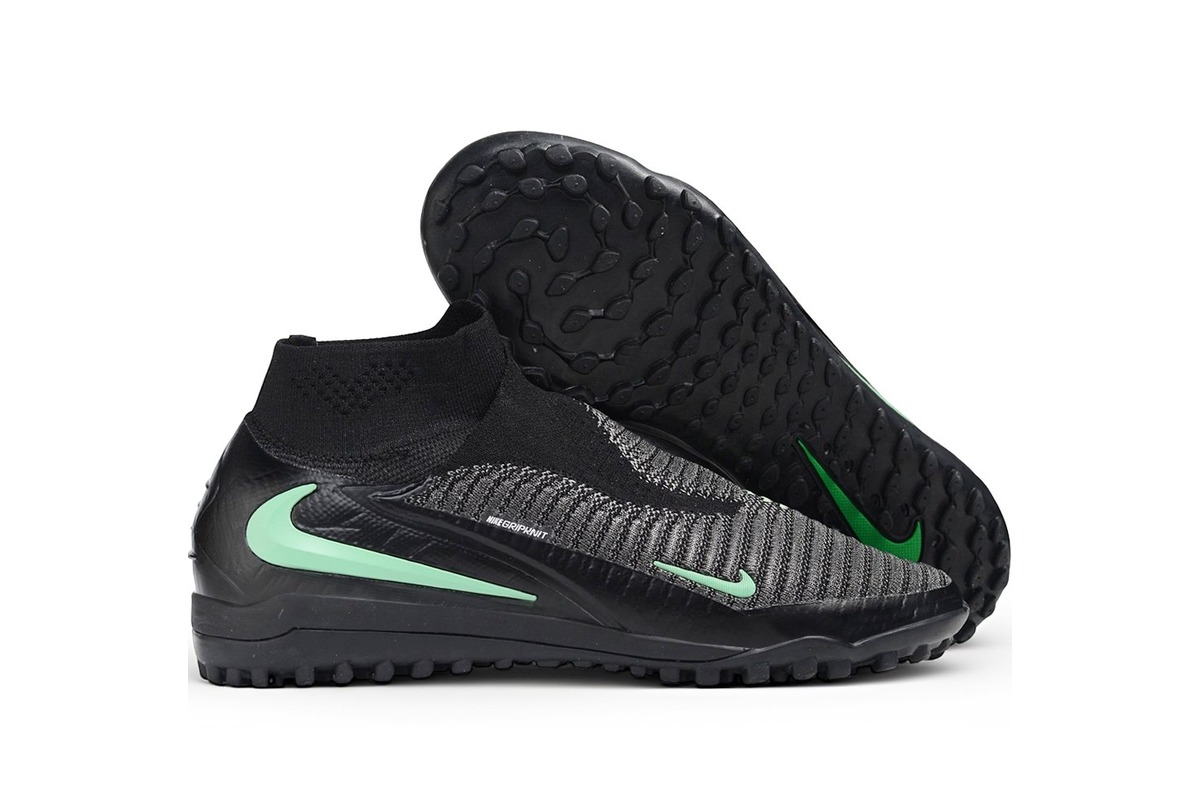 Nike Phantom 6 High Elite TF Black Green