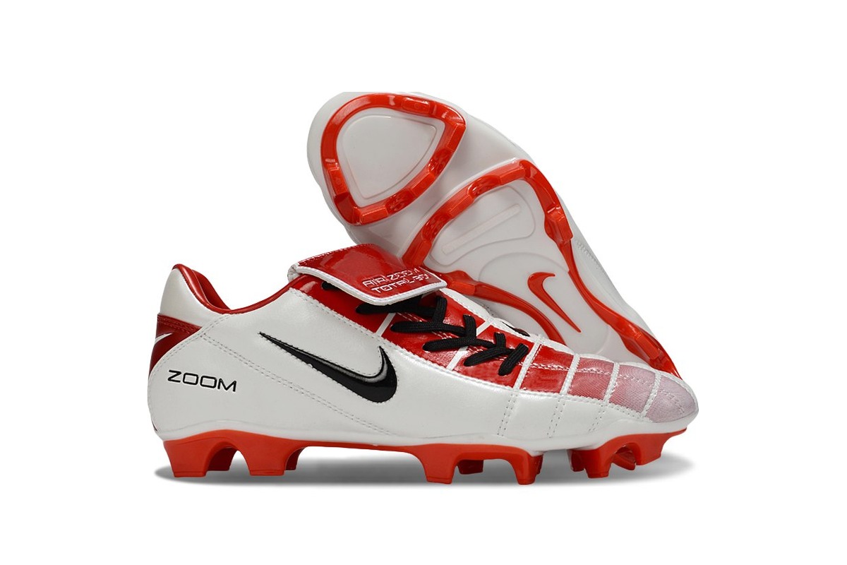 Nike T90 FG White Red