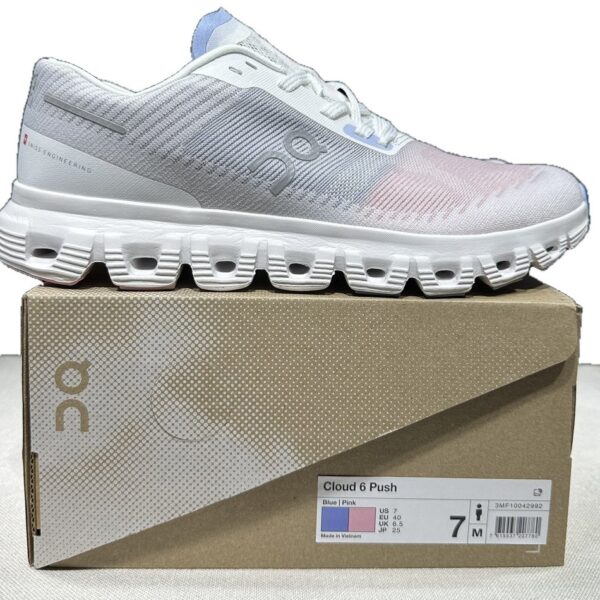 OnCloud Cloud 6 Push Grey Pink on box
