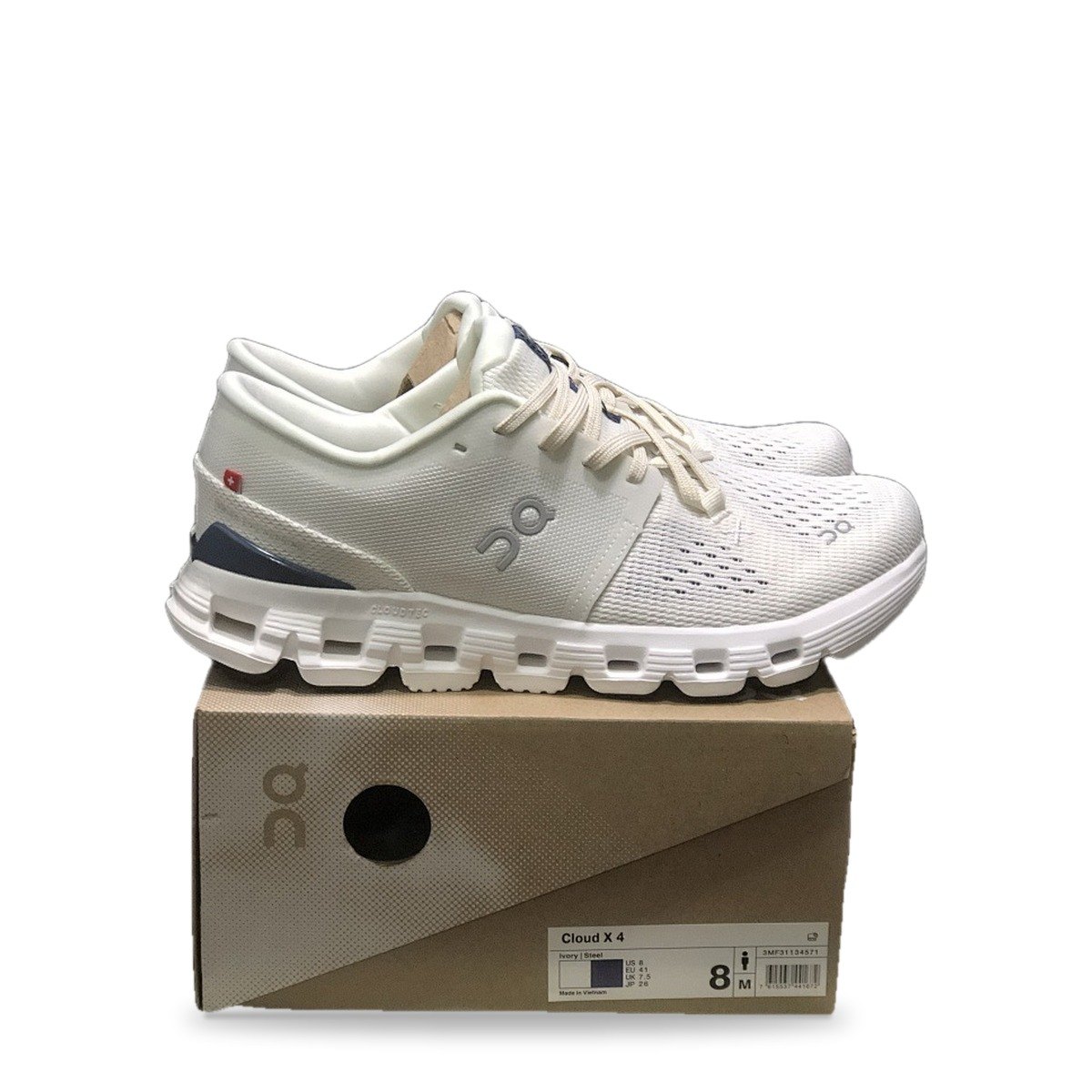 OnCloud X 4 Beige White Navy