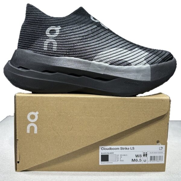 OnCloud Cloudboom Strike LS Black Grey on box