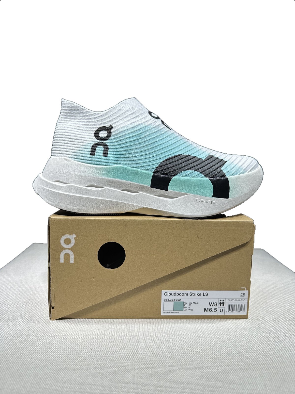 OnCloud Cloudboom Strike LS White Mint