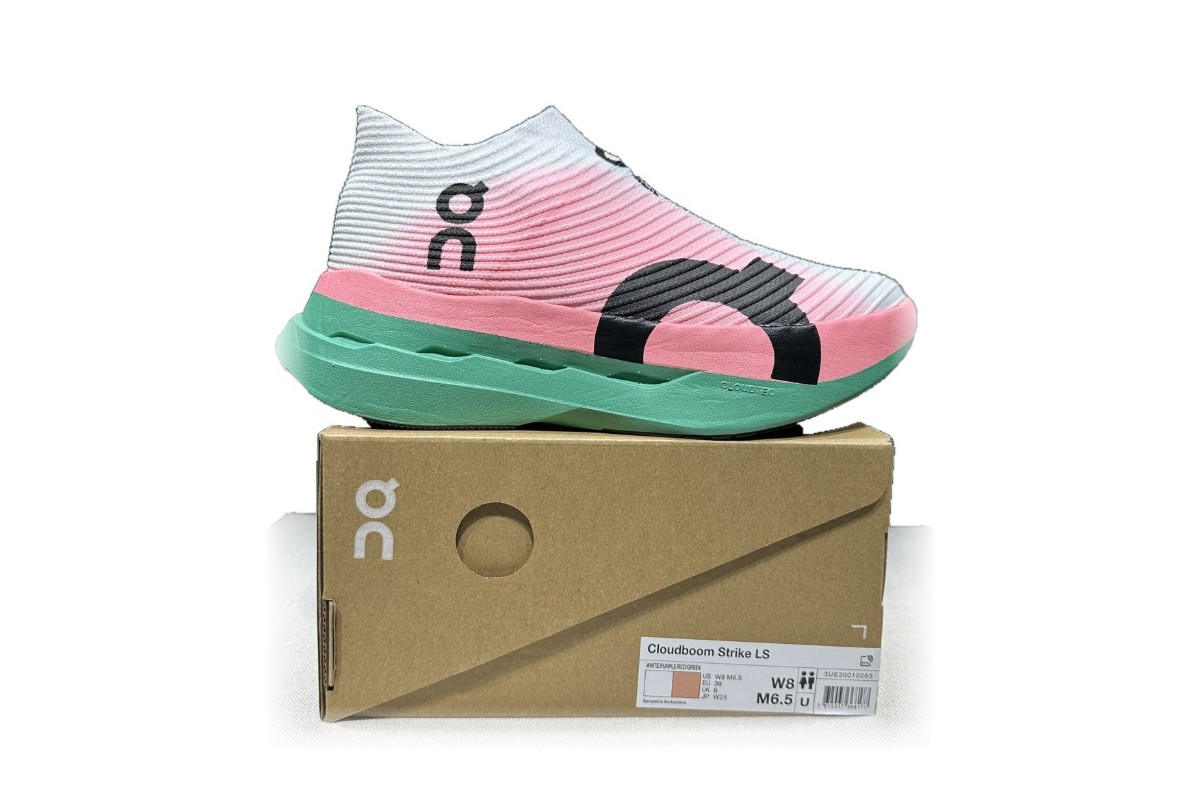 Pink Green Sole