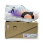 OnCloud Boom Strike LS White Purple Orange on box