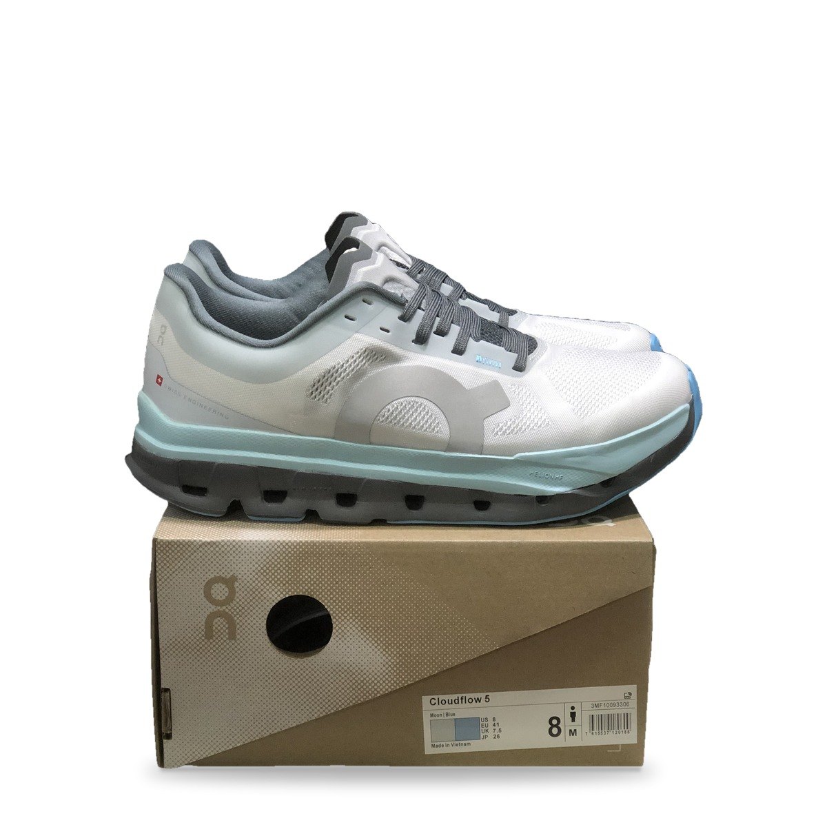 OnCloud Flow 5 White Blue Grey