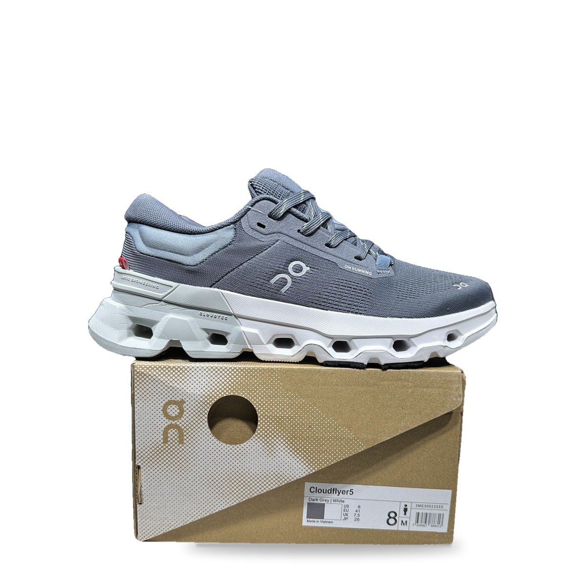 OnCloud Flyer 5 Cold Rock Blue Grey