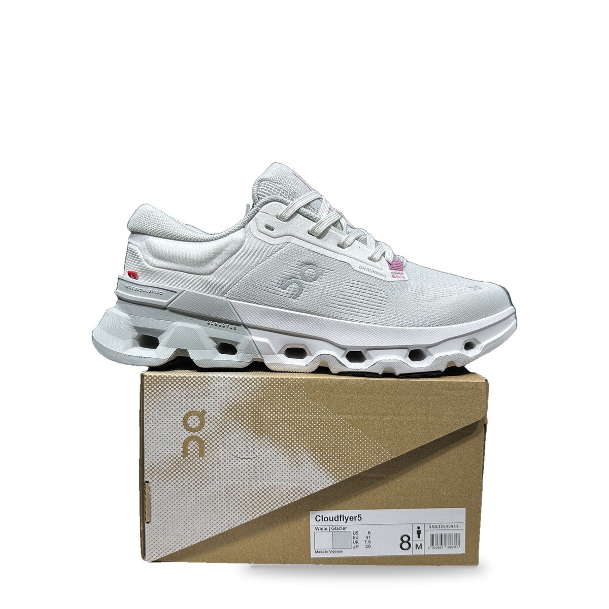 OnCloud Flyer 5 Grey White