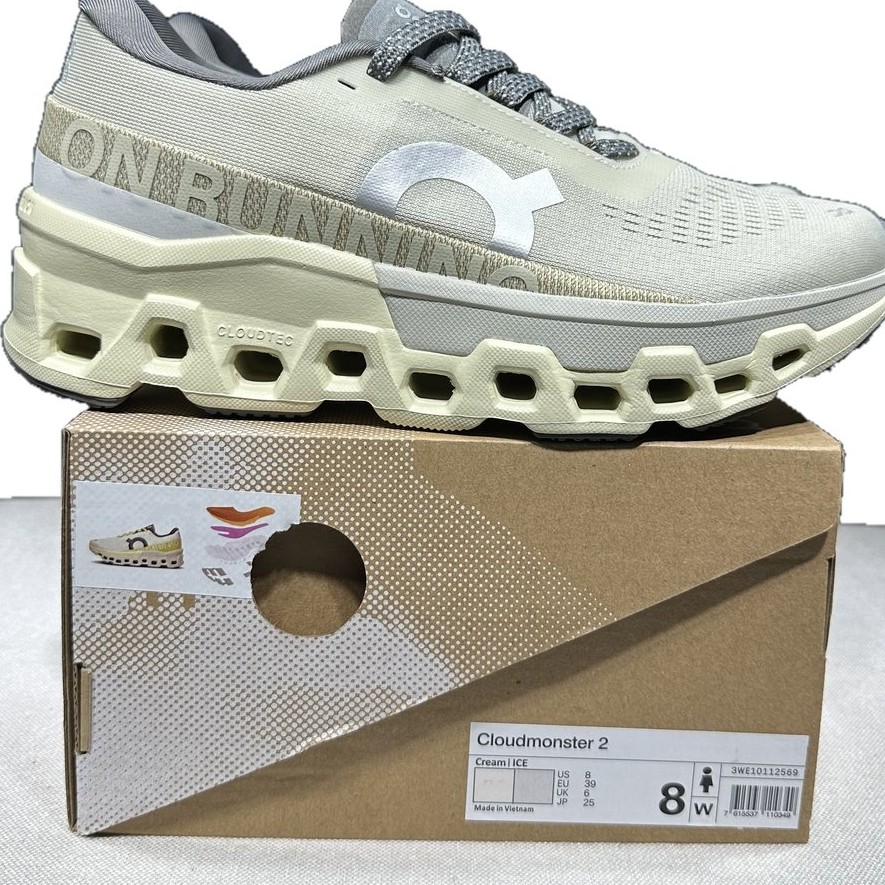 OnCloud Monster 2 Cream Ice White