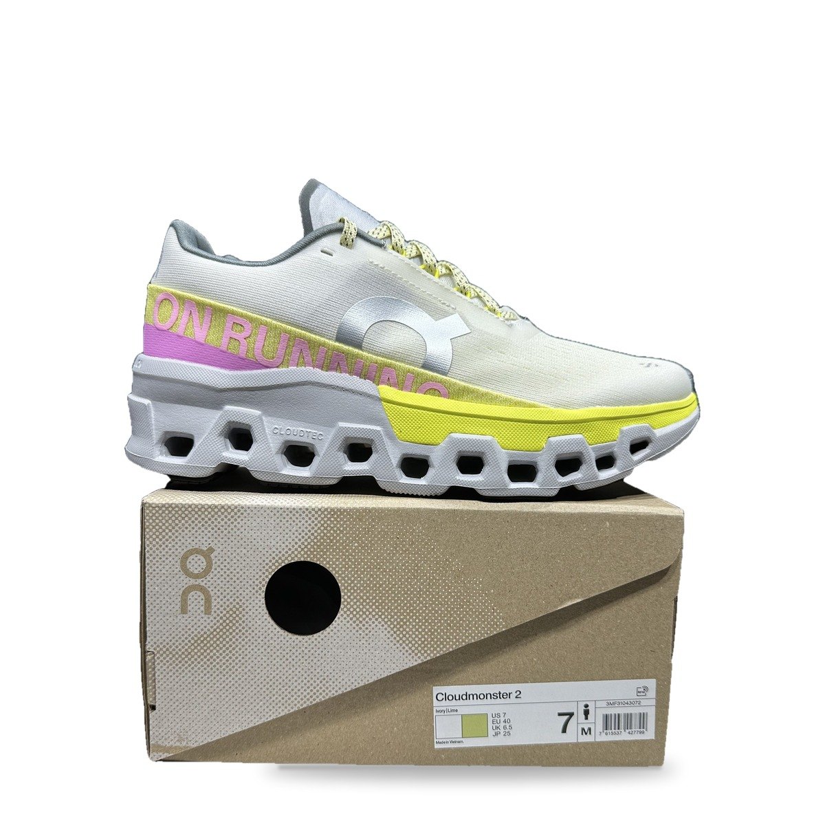 OnCloud Monster 2 Lime White