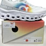 OnCloud Cloudmonster 2 Olympic Rainbow on box