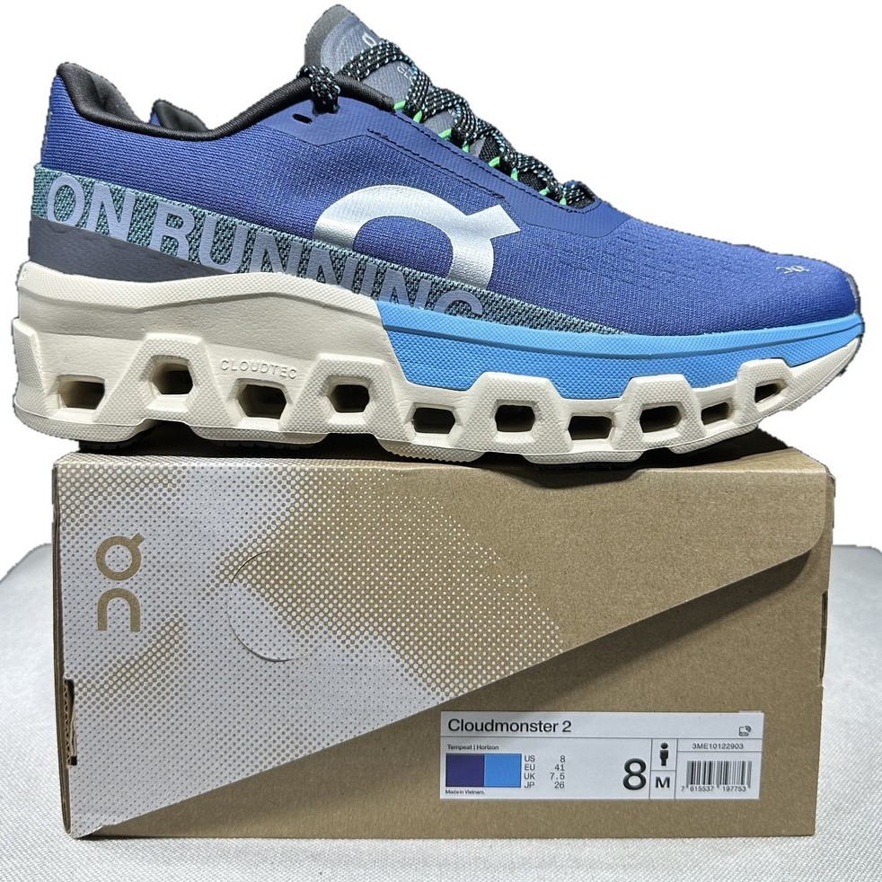 OnCloud Monster 2 Storm Grey Sky Blue