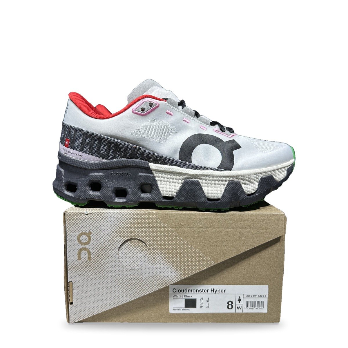 OnCloud Monster Hyper Silver Iron Black