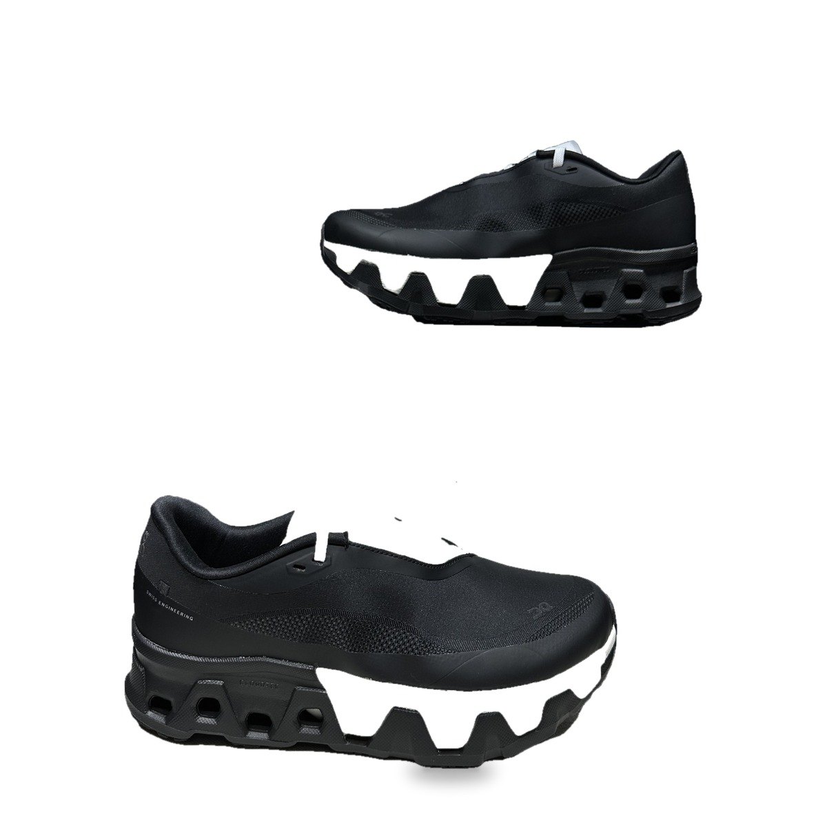 Black White