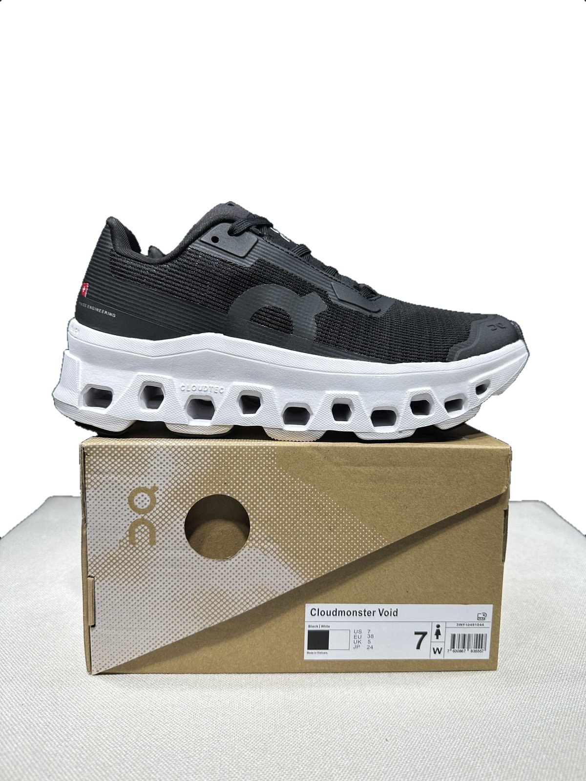 OnCloud Cloudmonster Void Black White