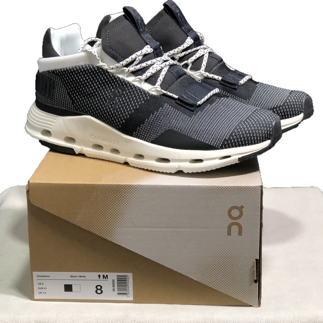 White Grey Black
