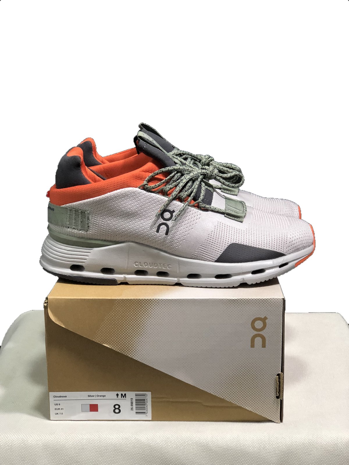 OnCloud Cloudnova White Orange Green