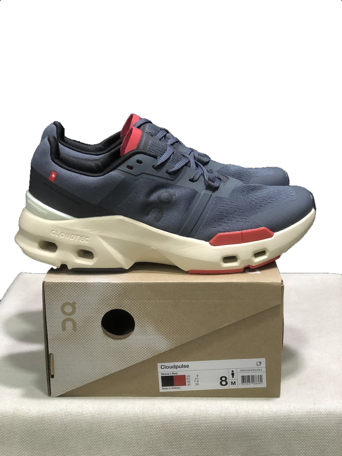 OnCloud Cloudpulse Grey Blue Red