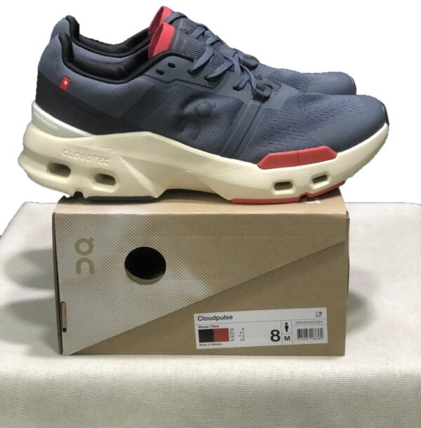 OnCloud Cloudpulse Grey Blue Red on box
