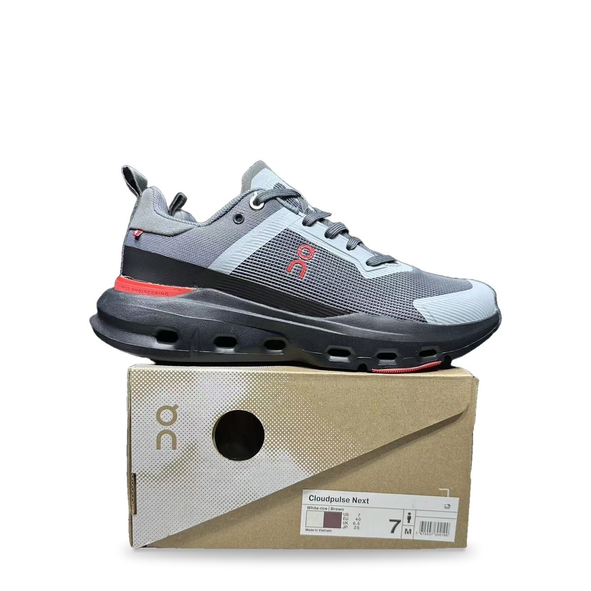 OnCloud Pulse Next Black Grey Red