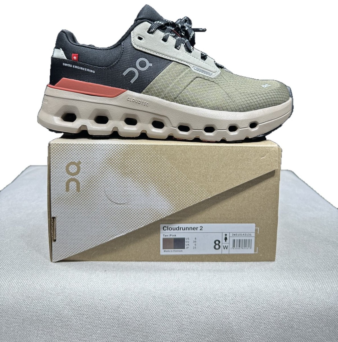 OnCloud Runner 2 Waterproof Brown Green