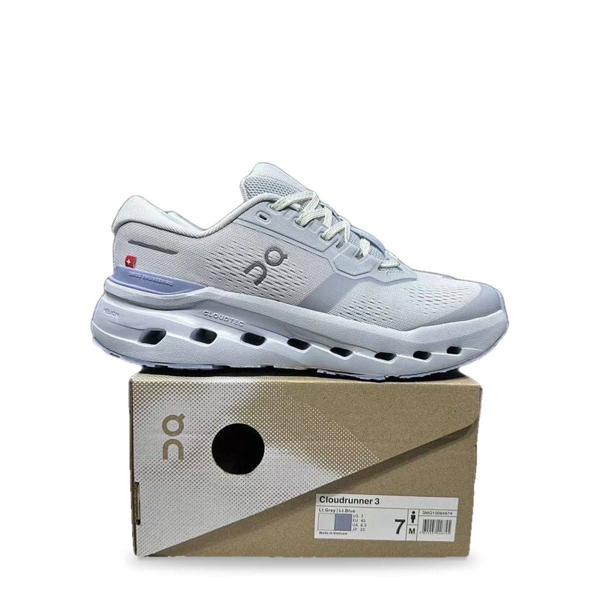 OnCloud Runner 3 Glacier Grey Blue