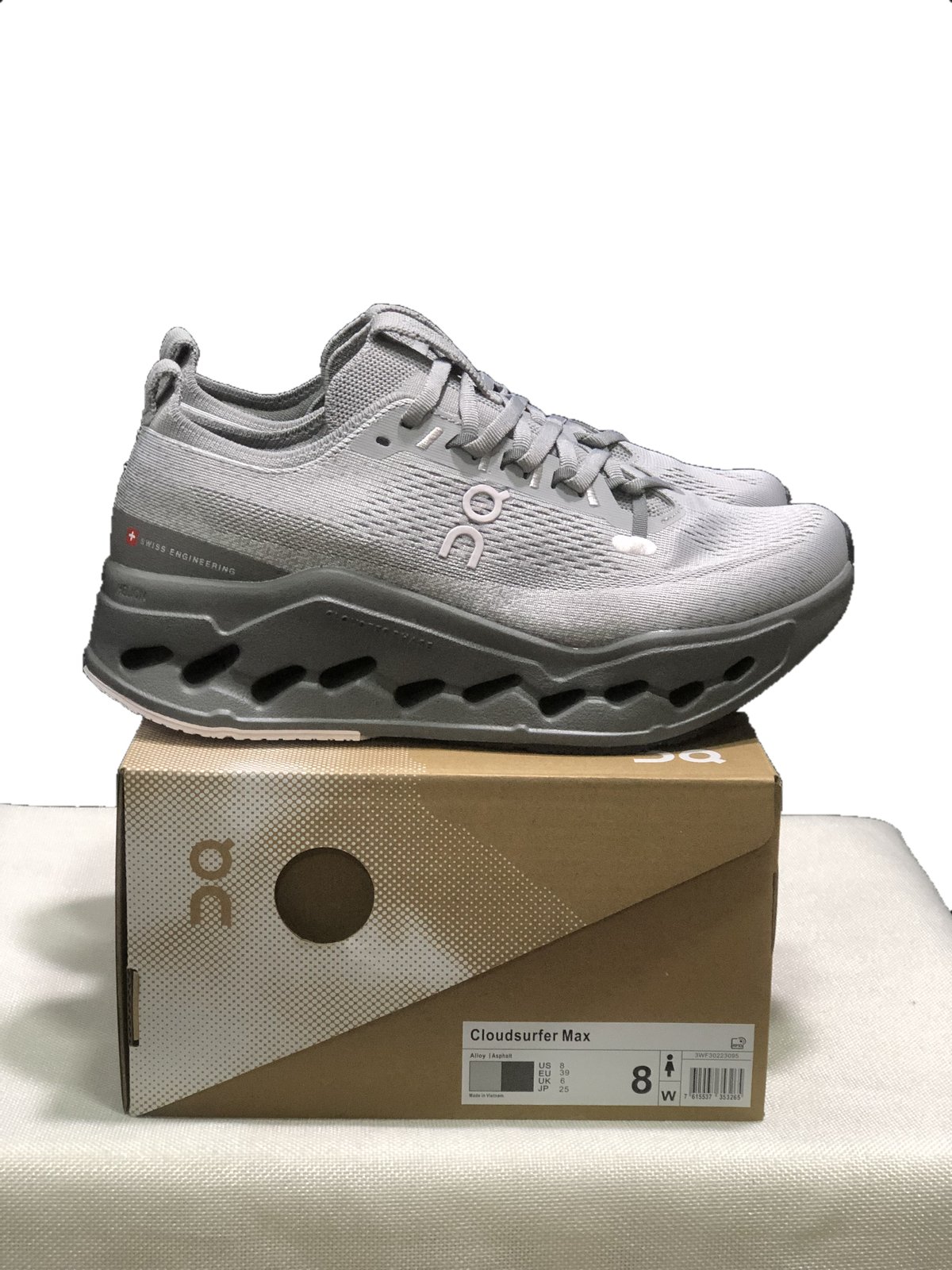 OnCloud Cloudsurfer Max Dark Grey