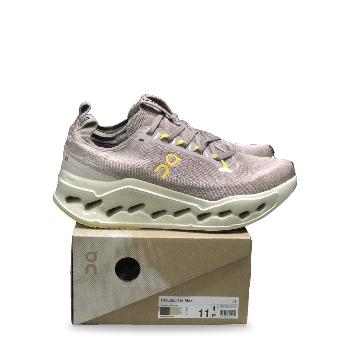 OnCloud Surfer Max Grey Beige