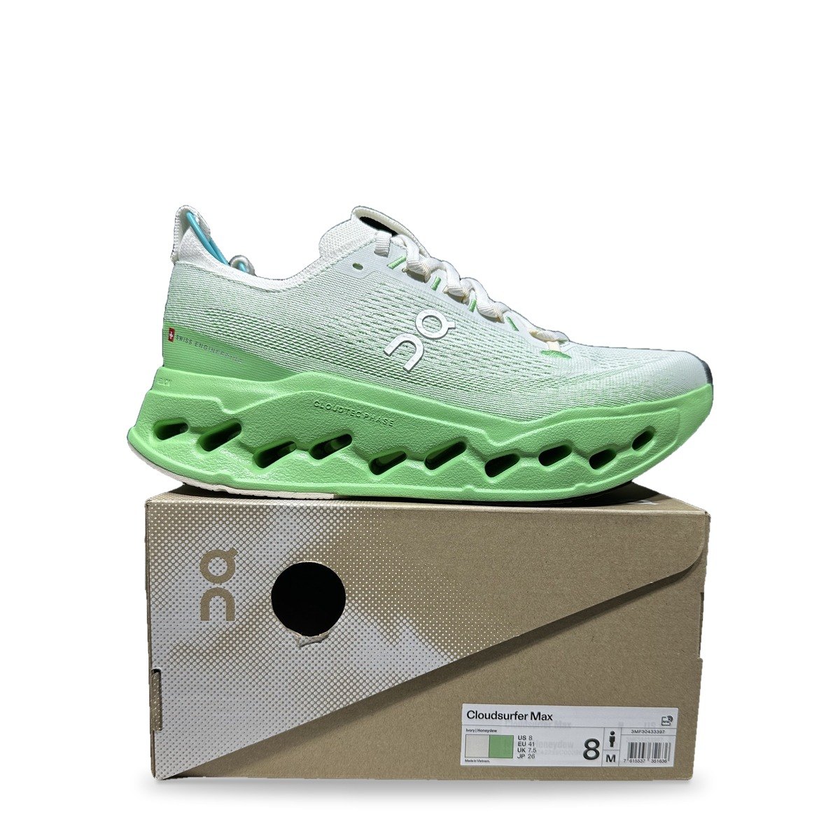 OnCloud Surfer Max White Green