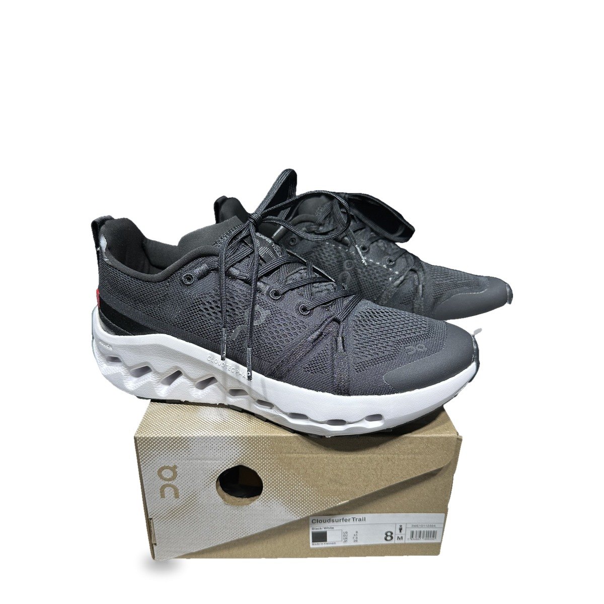 OnCloud Surfer Trail Black White