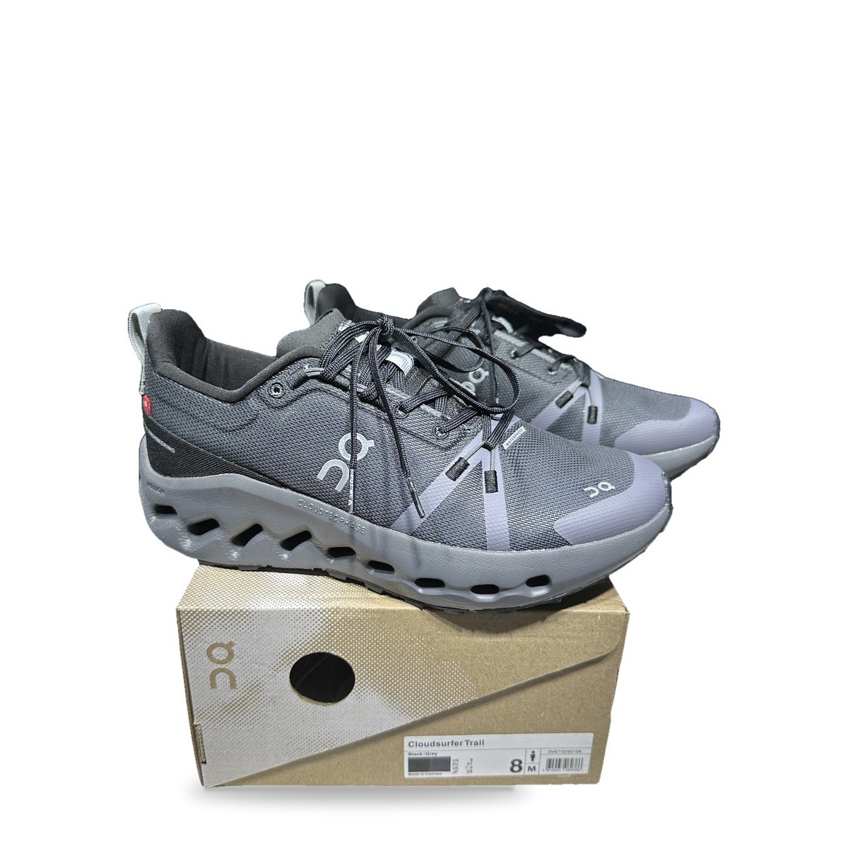 OnCloud Surfer Trail Grey Black