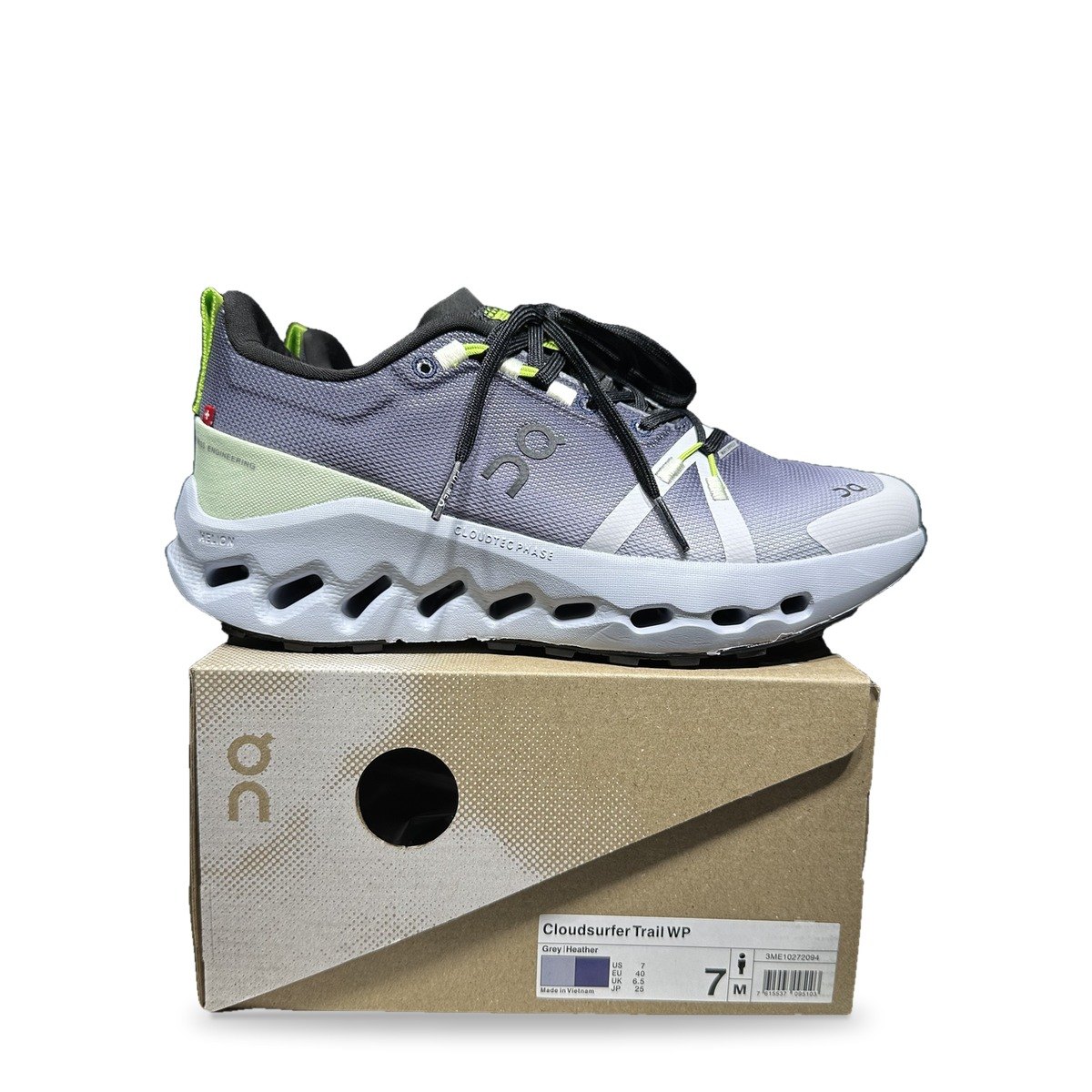 OnCloud Surfer Trail Grey Purple Yellow