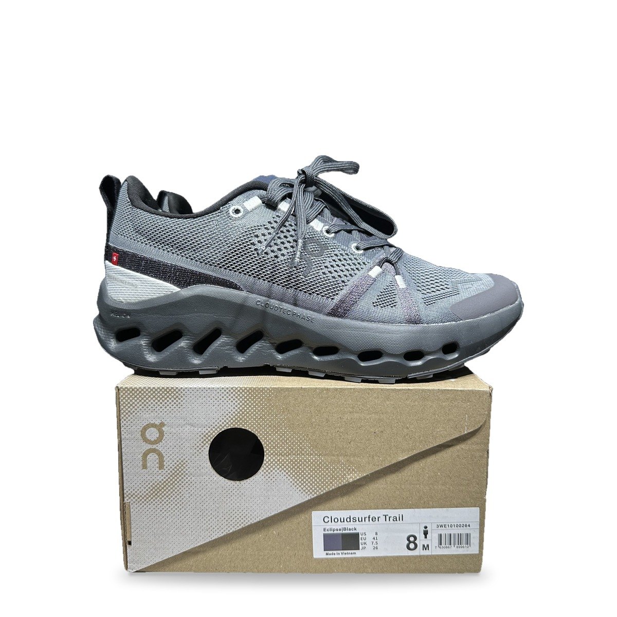 OnCloud Surfer Trail Mist Black White