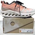 OnCloud Cloudsurfer Trail Rose Pink on box