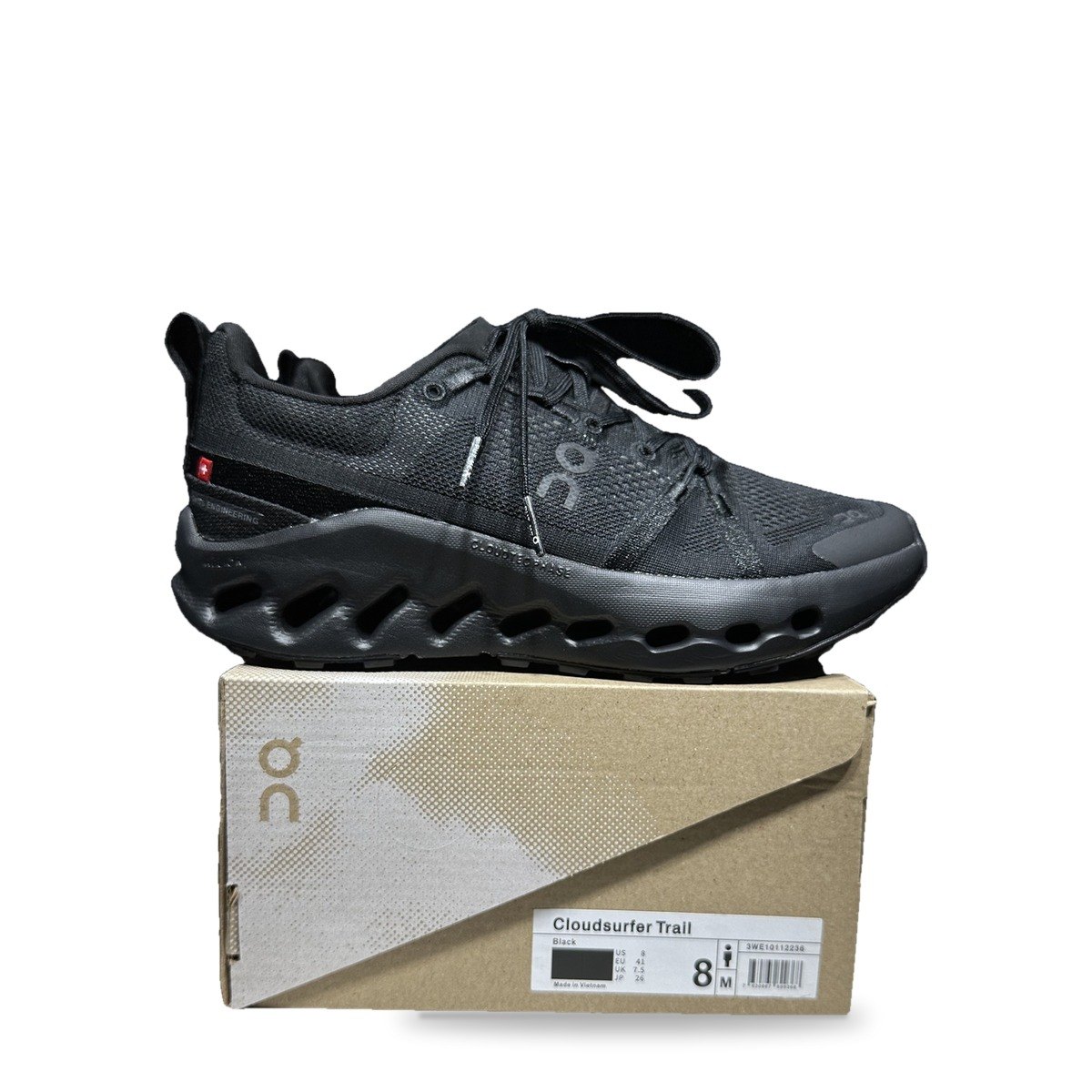 OnCloud Surfer Trail Triple Black
