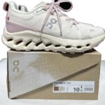 OnCloud Cloudsurfer Trail White Pink on box