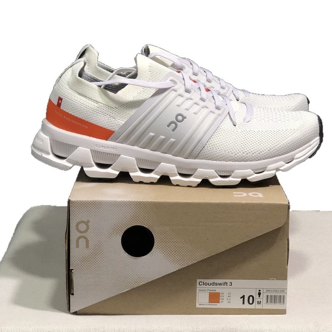 OnCloud Swift 3 White Grey Orange Red