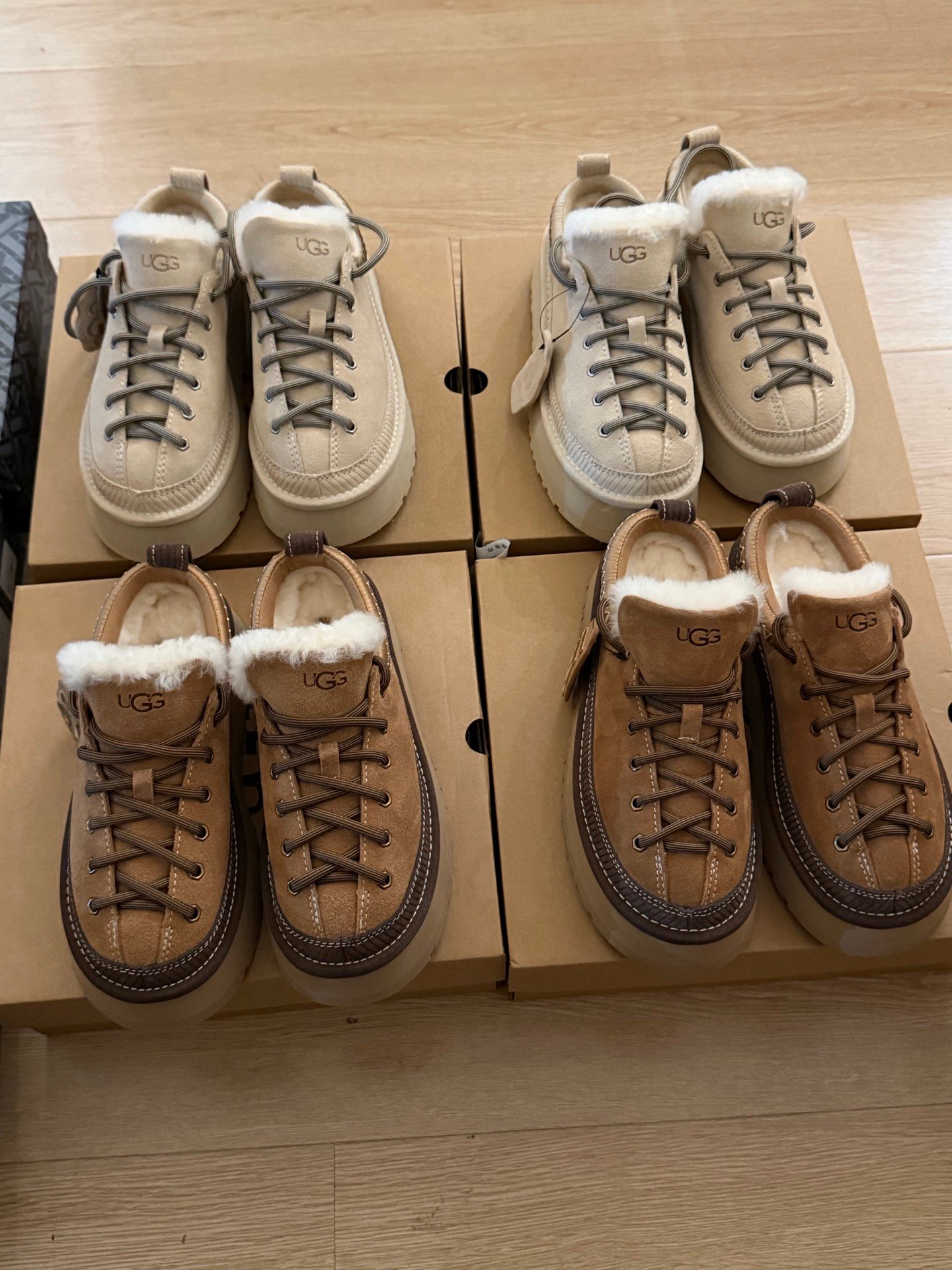 UGG boots and slippers