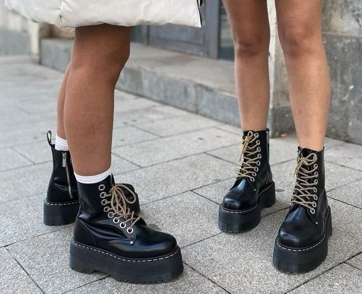 Dr. Martens platform boots