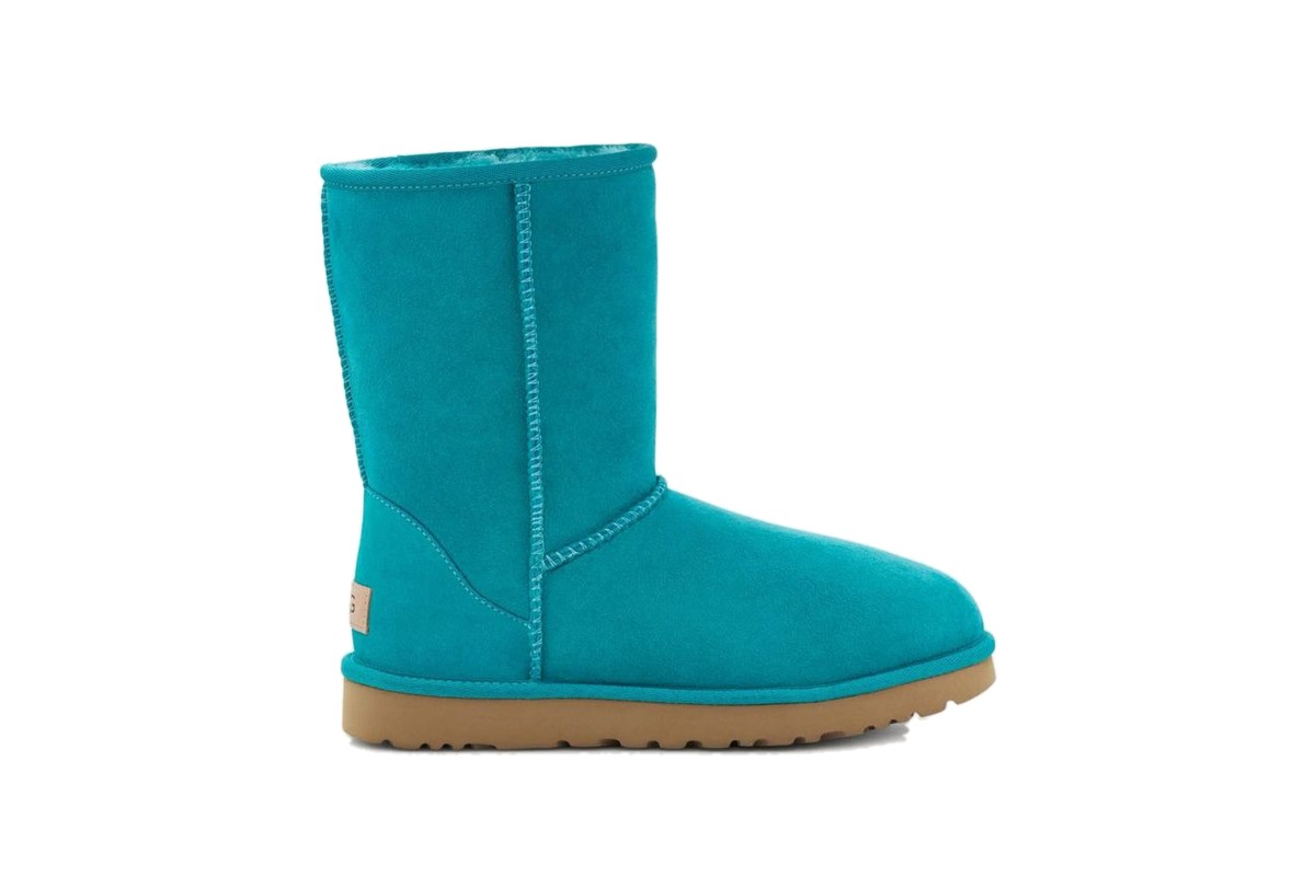 UGG Classic Short II Aquatic Blue