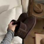 UGG classic ultra mini petal dark brown