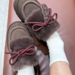 UGG Disquette Heritage Slipper Burnt Cedar – real photo