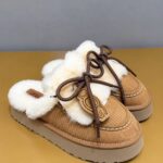 UGG Disquette Heritage Slipper Chestnut – real photo