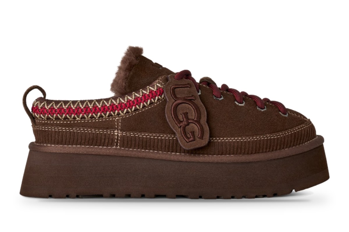 UGG Heritage Lace-Up Slipper Burnt Cedar