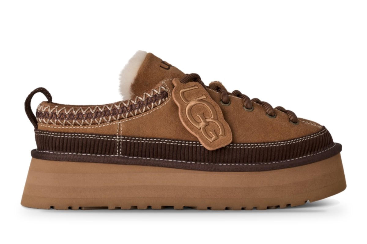 UGG Heritage Lace-Up Slipper Chestnut